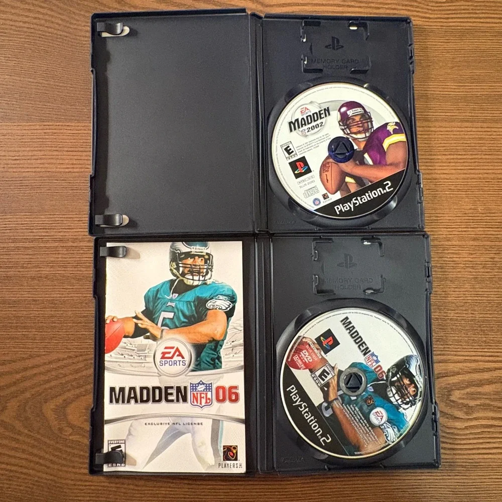 EA Sports Madden NFL Video Game Lot PlayStation 2 PS2 7 Games ‎ Good Conditio